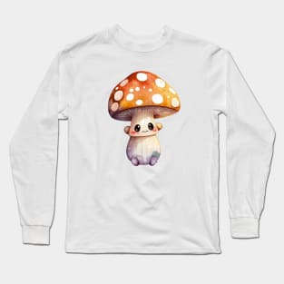 Cute Mushroom One Long Sleeve T-Shirt